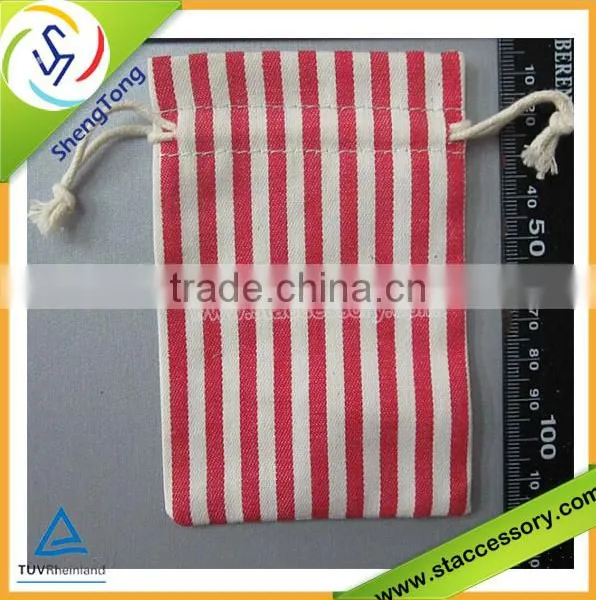 2015 Fashion Canvas Drawstring Bag Wholesale Canvas Bag photo-2