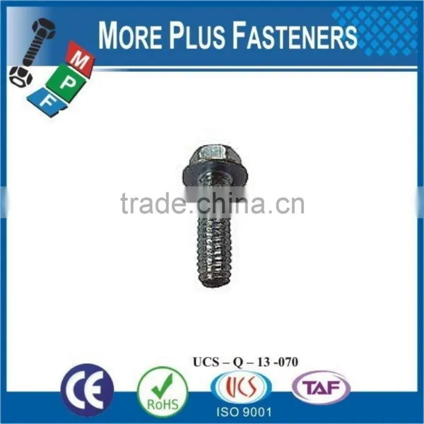 Made in Taiwan Type Z Drive Flat Head Zinc Finish Steel Trilobular Thread Rolling Screw photo-5