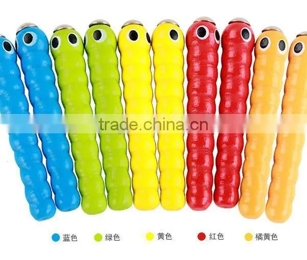 Balance Exercise Wooden Catching Worms Game Gifts Educational Toys for Kids photo-2
