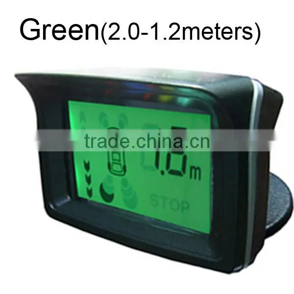 Three Colours Background Car Parking Sensor LCD Display System photo-2