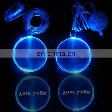 Led Flashing Necklace With Pendant for Party Supply,holiday Gifts