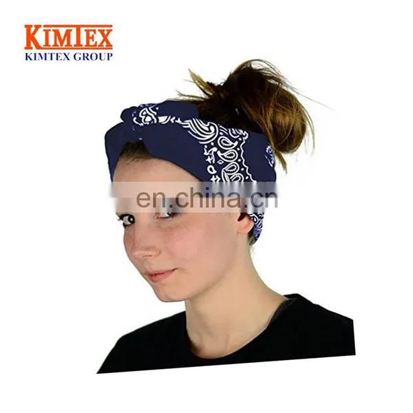Large Bandanas Versatile Biker Rags | Classic Paisley photo-4