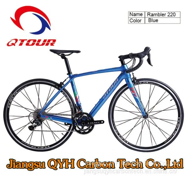 QTOUR Carbon Road Bicycle 700C Full Carbon Fiber Road Bicycle V Brake Aero Road Bicycle photo-4