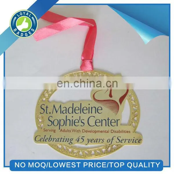 Fashion Promotional Metal Bookmarks With Customize Logo