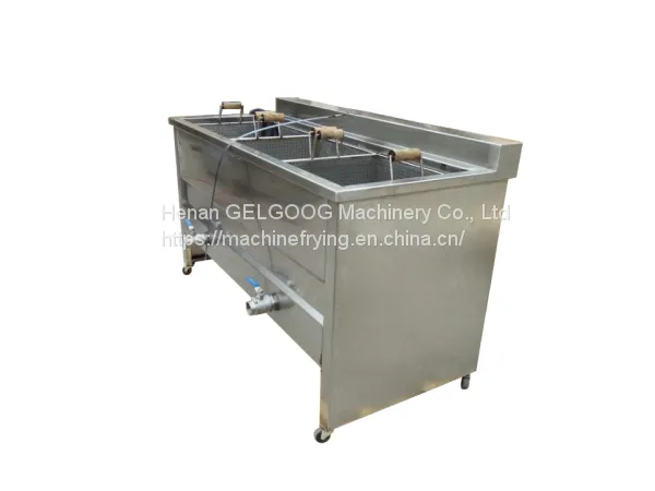 3 Basket Deep Fried Chickpeas Fryer/Fried Chickpeas Fryer for Sale/High Efficiency Fried Chickpeas Fryer photo-3