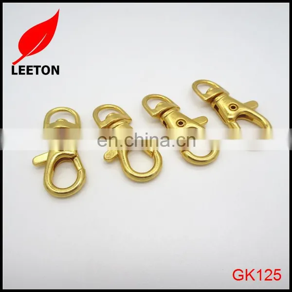 Factory Supply Small Gold Purse Metal Snap Hook photo-3