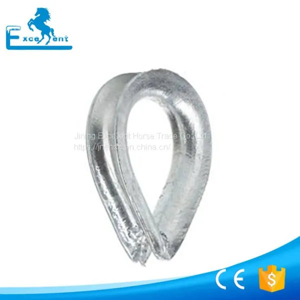 Hop Dip Galvanized Wire Rope Thimble BS464 photo-2