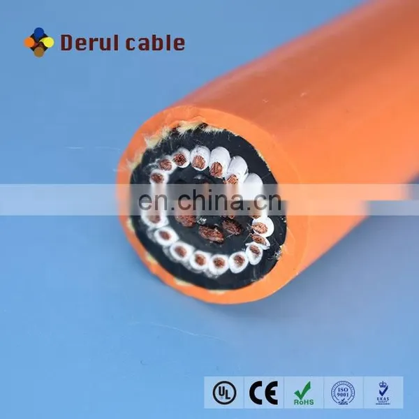 Crane Cable Rubber High Tensile Strength Spreader Cable Flexible Pendant Cable photo-2