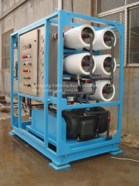 Marine Fresh Water Maker With Reverse Osmosis System photo-4