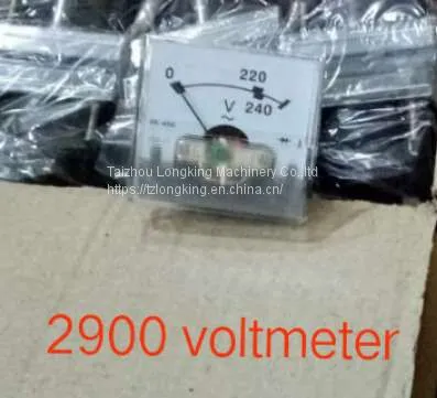 Good Quality 168F 2900H GX160 Gasoline Spare Parts Generator Voltmeter /VM