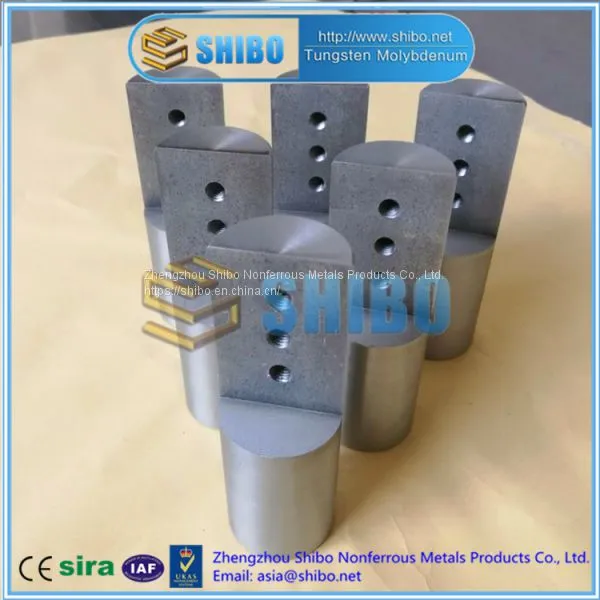 Factory Direct Supply Molybdenum Fasteners, Machined Moly Parts photo-2