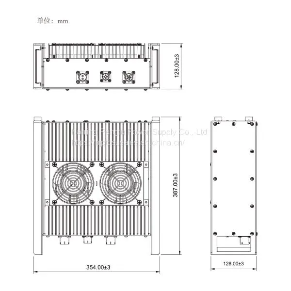 6.6kw Series 96V60A Sealed Portable Charger photo-2
