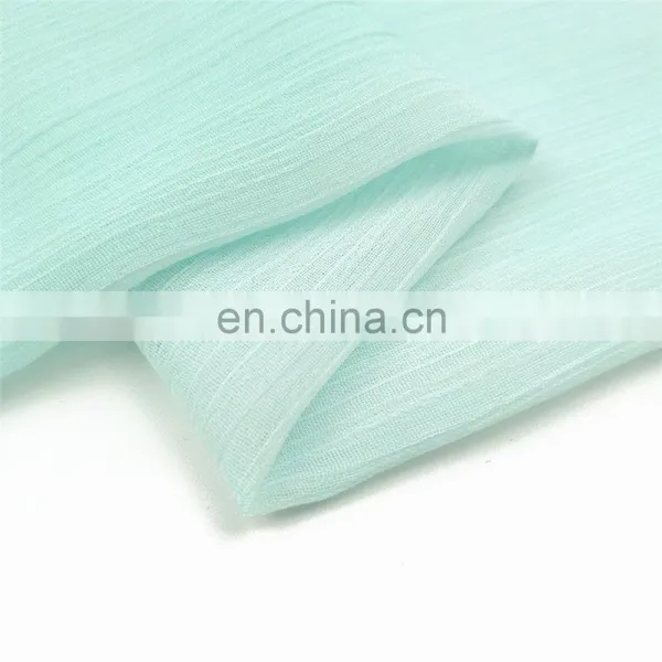 High Quality 75D*75D Chiffon Yoryu/crepe Chiffon/crinkle Chiffon Fabric for Dress/blouse photo-5