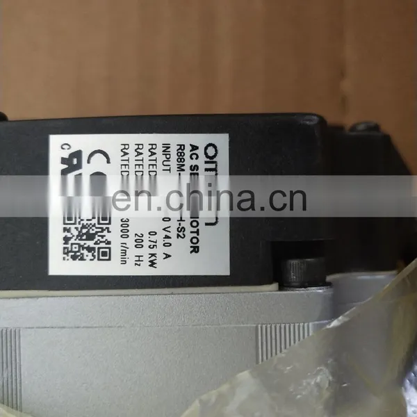 CNC Servo Motor and Drive 750W Omron R88M-G75030H-S2 photo-6