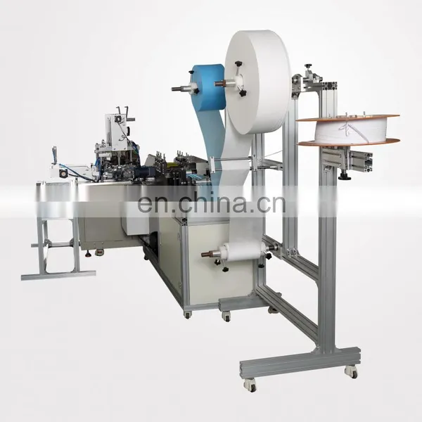 Manufacturing Plant 7 Servo 1+1 Automatic Mask Ultrasonic Earloop Four Spot Welding Machine High Speed photo-3
