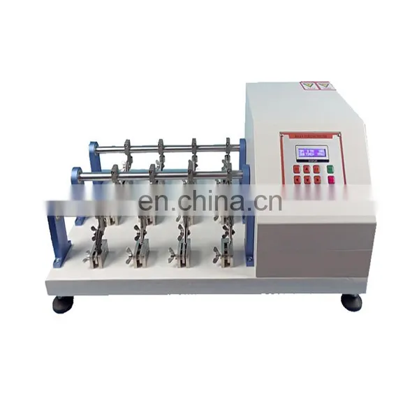 Leather Folding Test Machine Abrasion Wear Resistance Test Machine photo-4