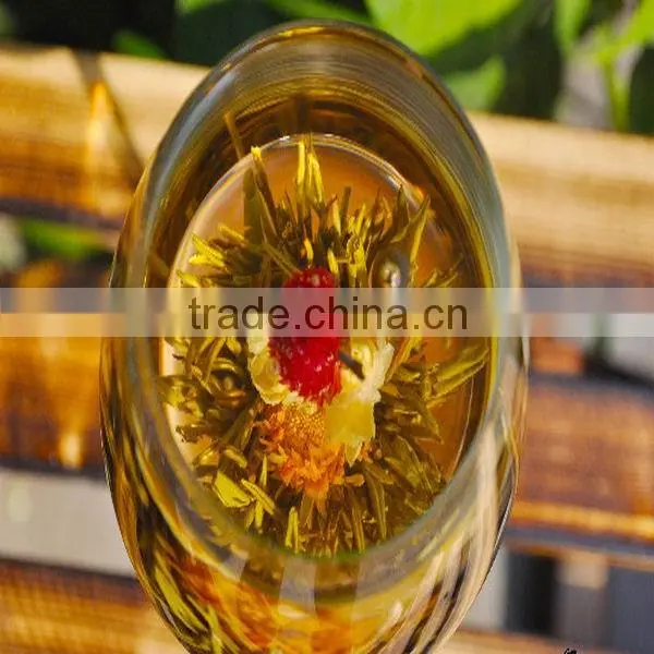 China Jasmine Pearls Flowering Tea, Handmade and Natural Blooming Tea Quality Choice photo-2