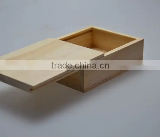 Custom Logo and Color Sliding Lid Solid Pine Wooden Pencil Box,small Wood Pencil Packing Box photo-3