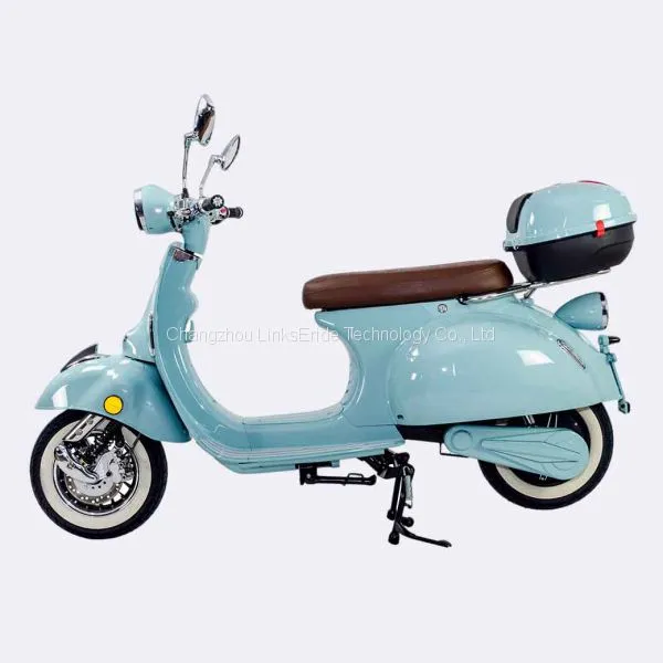 Classic EV3000W Vespa Style Electric Moped Scooter Retro Model