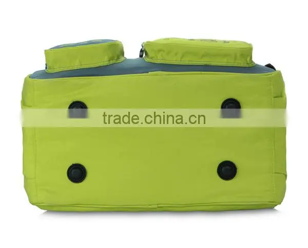 Custom Portable Fashion Diaper Bag With Changing Mat photo-5