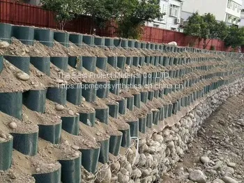 HDPE Geocell for Slope Protection Project in Myanmar photo-3