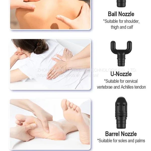 Electric Massage J6M Muscle Vibration Massage Gun Fitness Muscle Relaxation Massage Portable Home Mini Fascia Gun photo-5