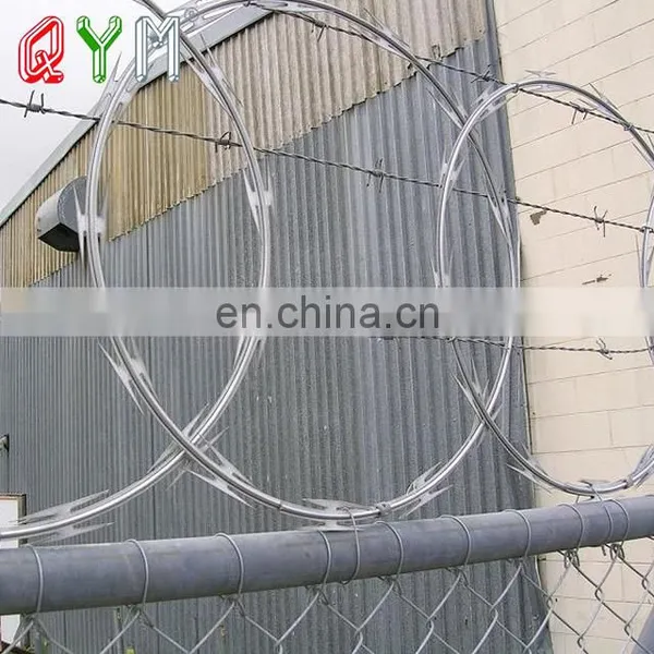 Low Price Military Galvanized Concertina Razor Barbed Tape photo-3