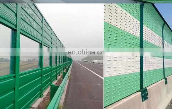 Xinhai High Quality Galvanized Noise Barrier Wall Road Metal Sound Barrier Residential Noise Barriers Price photo-4