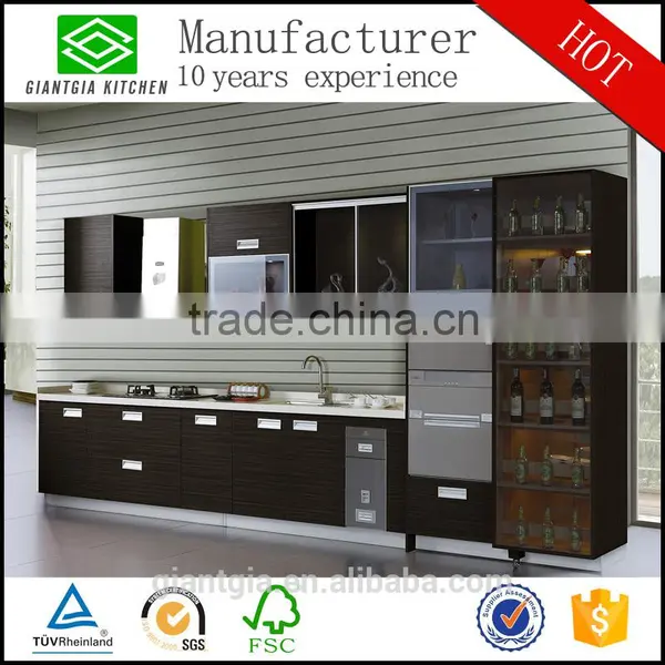 2016 Project Design I Shape Flat Pack Kitchen Cabinet
