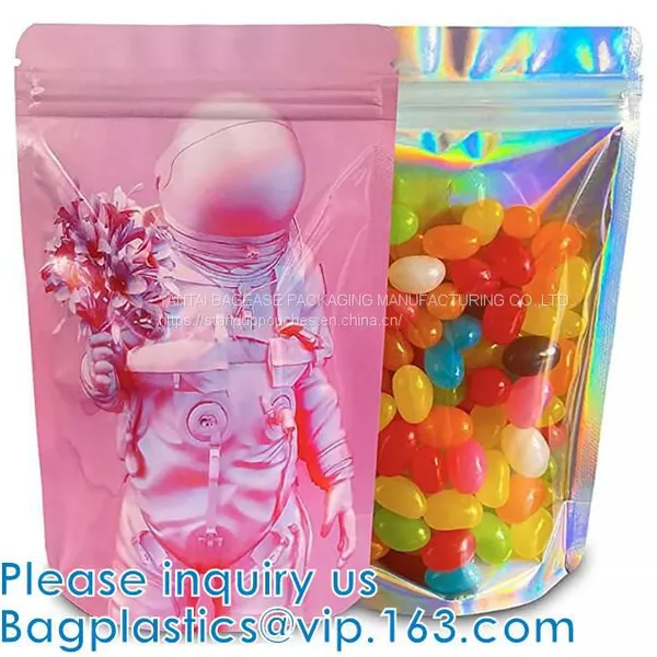 Toy Mylar Pack Bags, Pacifier Package, Flat Bottom, Euro Hanging Hole, Toy Pouch, Stand up Zipper photo-4