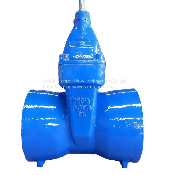 Resilient Seat Socket End 6/8/10 Inch Gate Valve For Ductile Iron Pipe