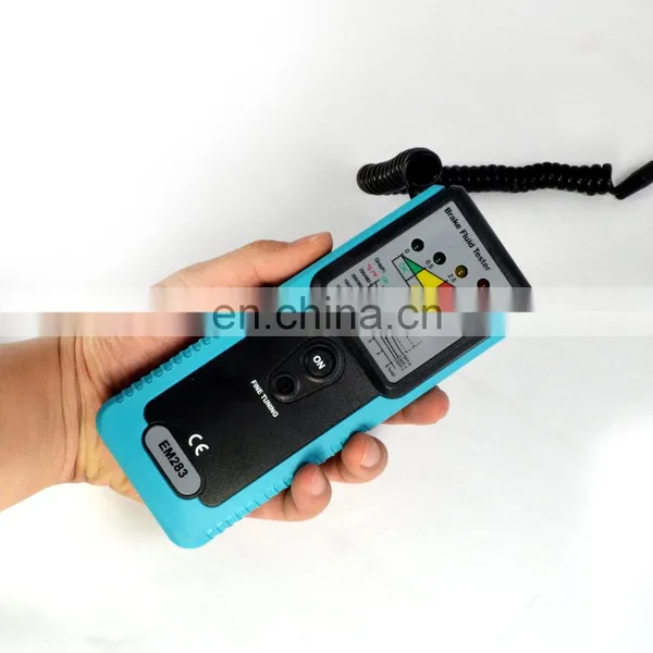 All-sun EM283A Auto Tester Car Brake Fluid Tester Handheld Truck LED 180 Degree Pucker Build In Buzzer photo-4