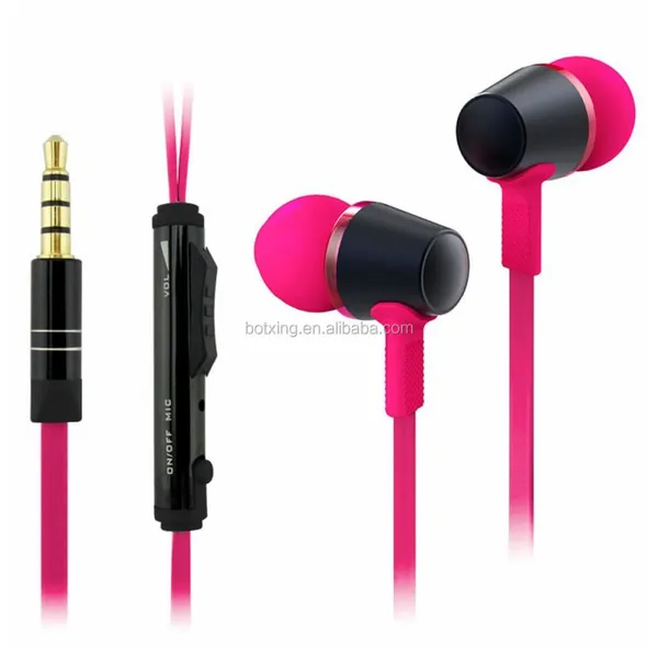 In-ear Coloful Wired Stereo Metal Headphones With Mic for Huawei Mate 10 photo-3