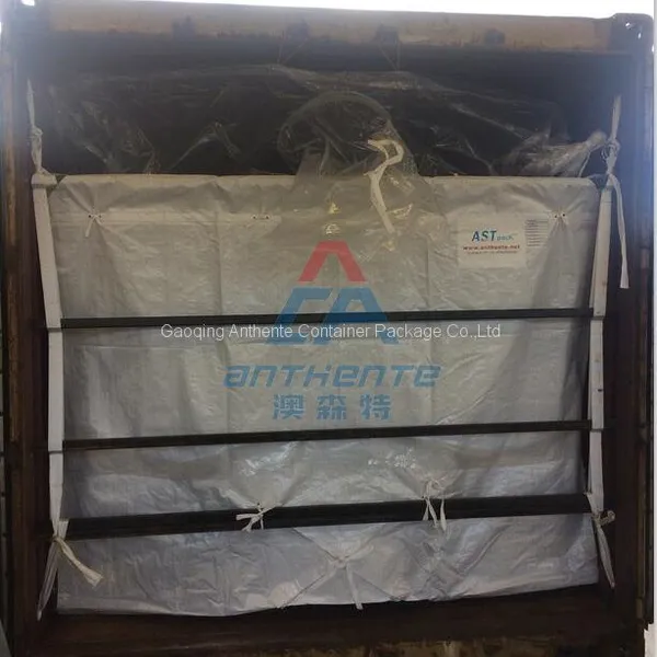 20FT PE Woven Dry Bulk Container Liner for PE Granular Resin