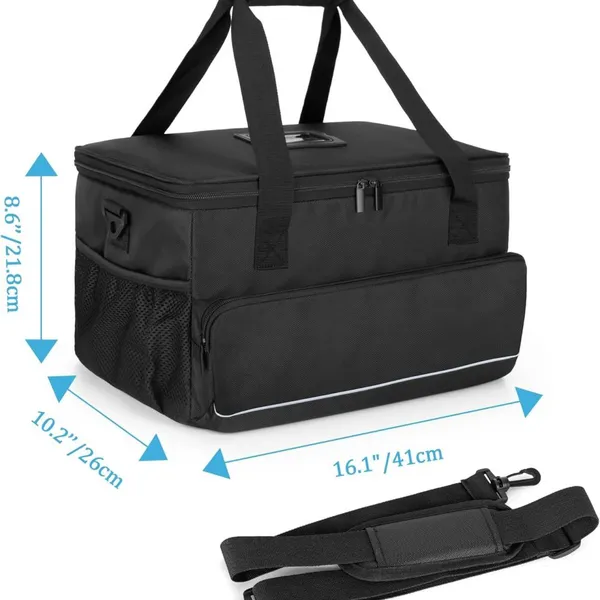 Big Insulated Medical Bag With Adjustable Dividers, Easy Clean Trauma Bag, Medicine Supplies Storage Bag photo-2