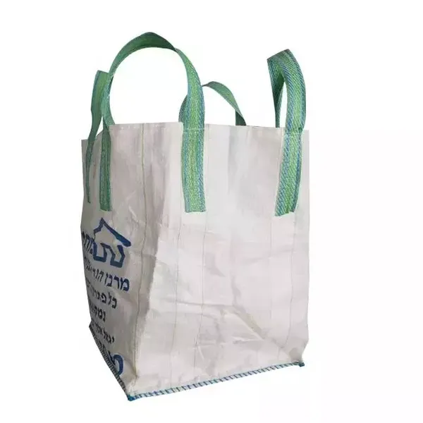 Type A Coated Agriculture Bags Heavy Duty 500kg to 1 Ton Two-point Lift Bags for Grains, Seeds, Briquettes, Pellets, Cement photo-3