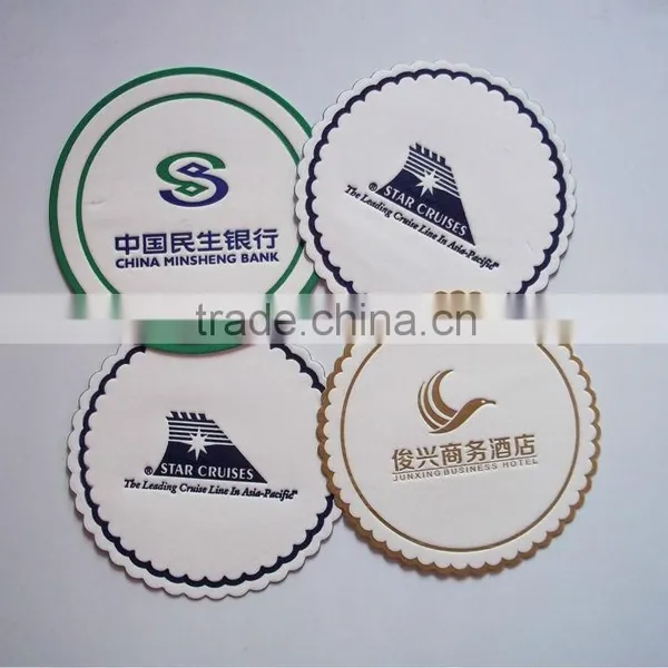 Silicone Coaster, Custom Rubber Cardboard Coaster, 2D/ 3D Paper Coasters for Beer photo-5