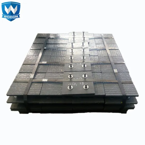 Bimetallic Hardfacing Cladding Wearable Lining Plate Bucket for Wheel Excavator Abrasion Resistant photo-6