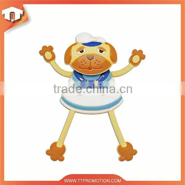 Eco-friendly Soft Pvc Half Fridge Magnet Animal With Low Price