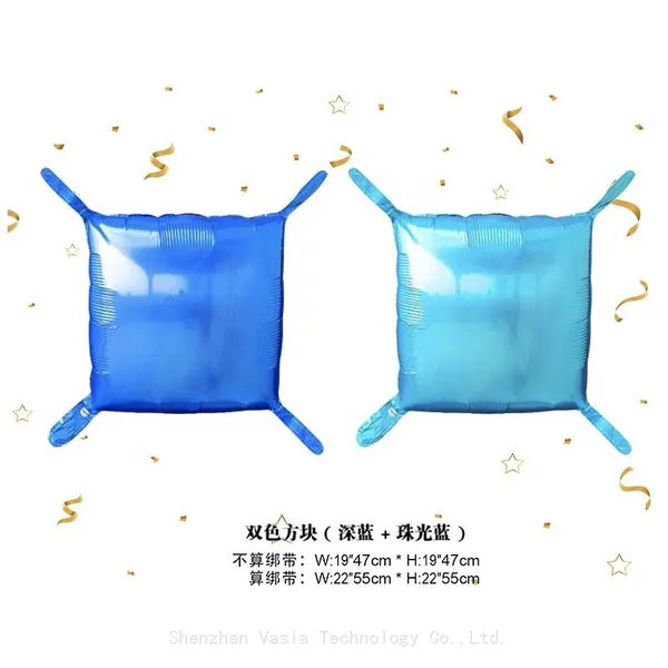 Double-Sided Square Mylar Balloon Backgrounds - Wholesale for Retail, Party & Wedding Decor photo-4