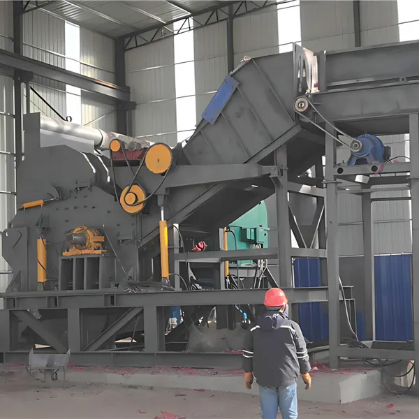 Multifunctional Scrap Metal Crusher Machine With Conveyor Belt Suppliers photo-5