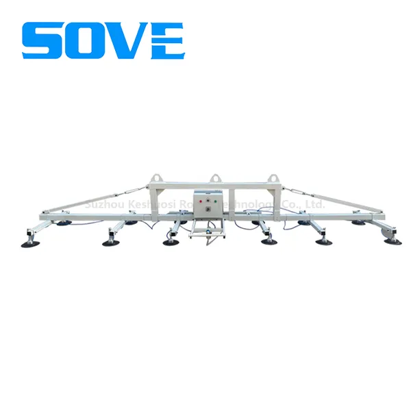SOVE Heavy Duty Vacuum Suction Lifter 800kg Rating Secure Suction For Glass Packaging Supplies Wood Industrial Material Handling photo-2
