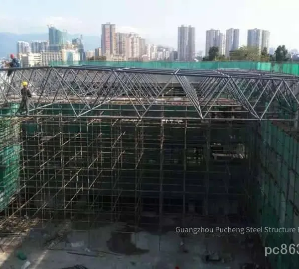 Processing of Bolted Spherical Grid Frames for School Gymnasiums, Production of Welded Spherical Grid Frames in South China, Factory for Bending and Making Through-holes of Circular Tube Trusses With a Diameter of 89 - 650mm photo-3