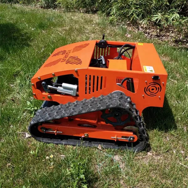 Yamaha Engine Commercial Rubber Track Lawn Mower Fernsteuerung Fernbedienbarer Rasenmäher Der beste Rasenmäher photo-6