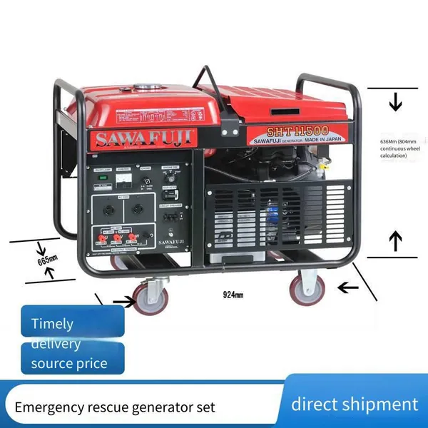Saito Generator Sh5300ex, Imported Directly From Japan, Saito Single-phase 4kw Generator photo-2