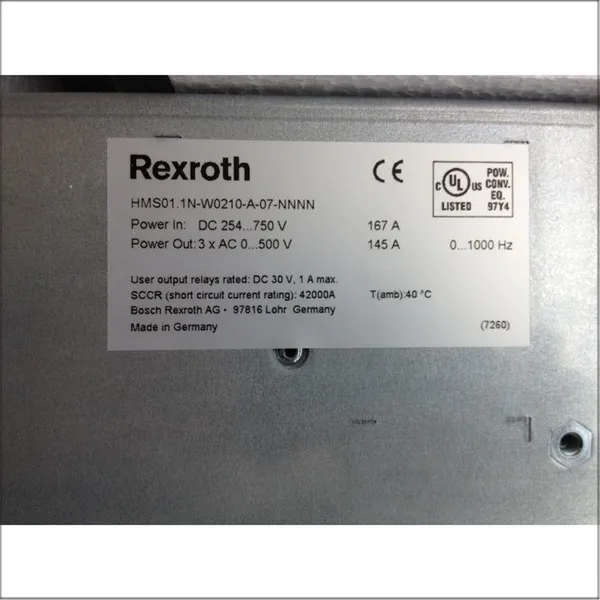 Rexroth HMS01.1N-W0210-A-07-NNNN IndraDrive Single-Axis Inverter photo-4
