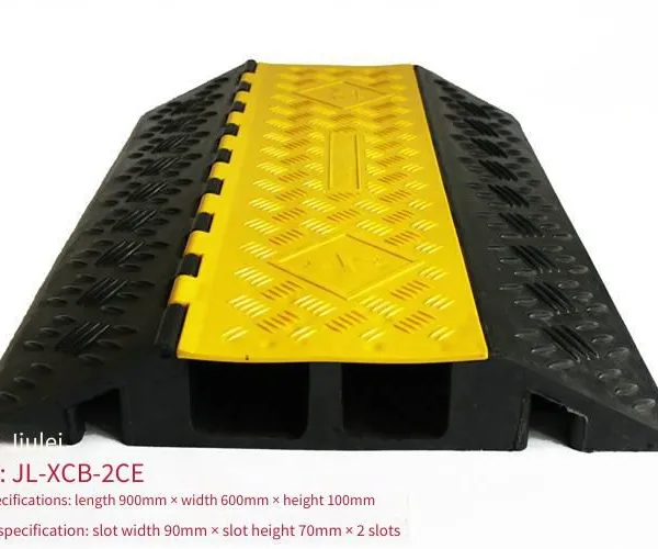 Jiulei Brand Jl-xcb-2ce Rubber and Plastic Bridge Belt [manufacturer] Length: 900mm * Width: 600mm * Height: 100mm - Slot Width: 90mm * Slot Height: 70mm * 2 Wire Slots photo-3