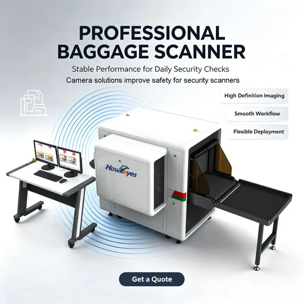 RXC6040 X Ray Baggage Scanner Metal Detector for Airport Hotel