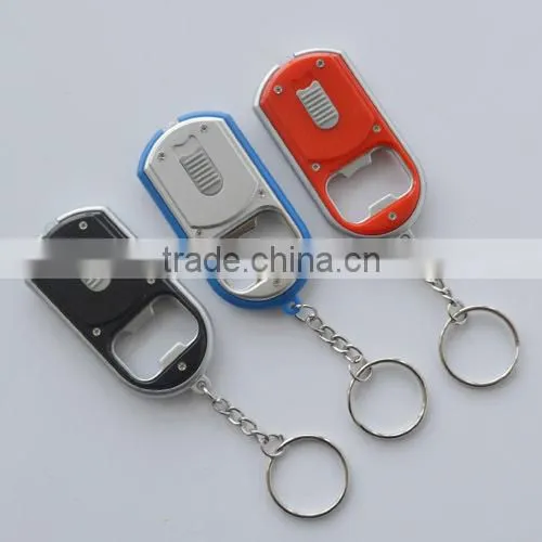 Hot Selling Promotion Custom LED Key Cover With Light KeyChain photo-2
