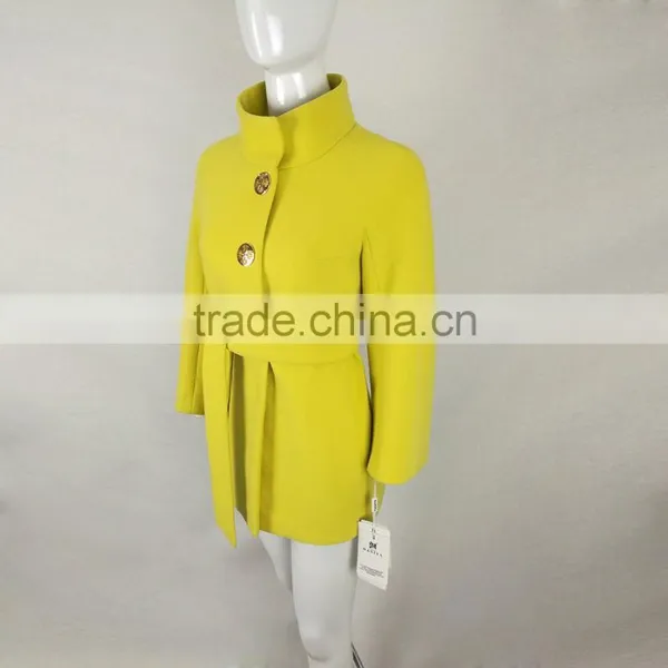 New Arrival Top Fashion Hot Sale Lady Fashion Casual Jeans Coat Cheap Woman Wear Womens Wool Coats photo-4